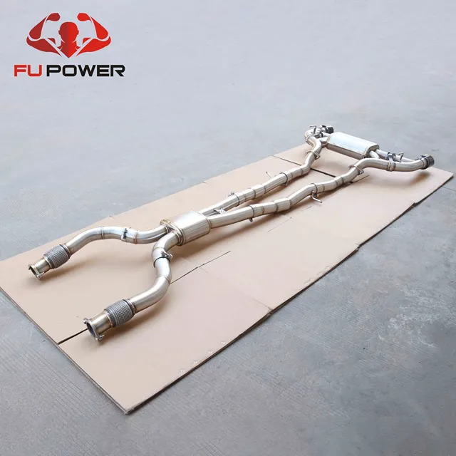 Fupower Dual Valve Exhaust Catback System For Infiniti Q50 Q60 Vr30 3.0t 2016+ Zsf