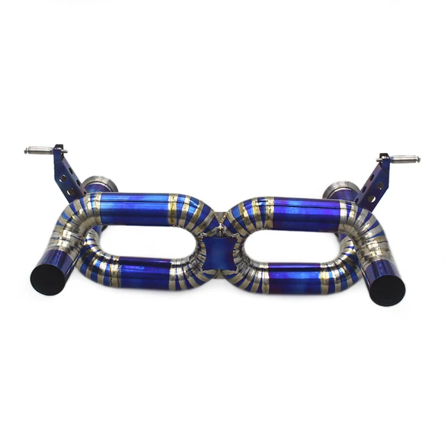 Custom New Design Titanium Catback Exhaust System For Lamborghini Huracan /evo Spyder 5.2 2019-2020